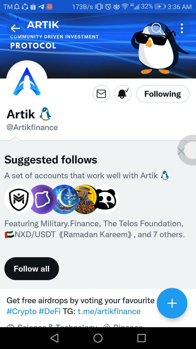 ErickSubosa's tweet photo. @Artikfinance Done.
Wish me luck... https://t.co/EQ0nMNtdJD