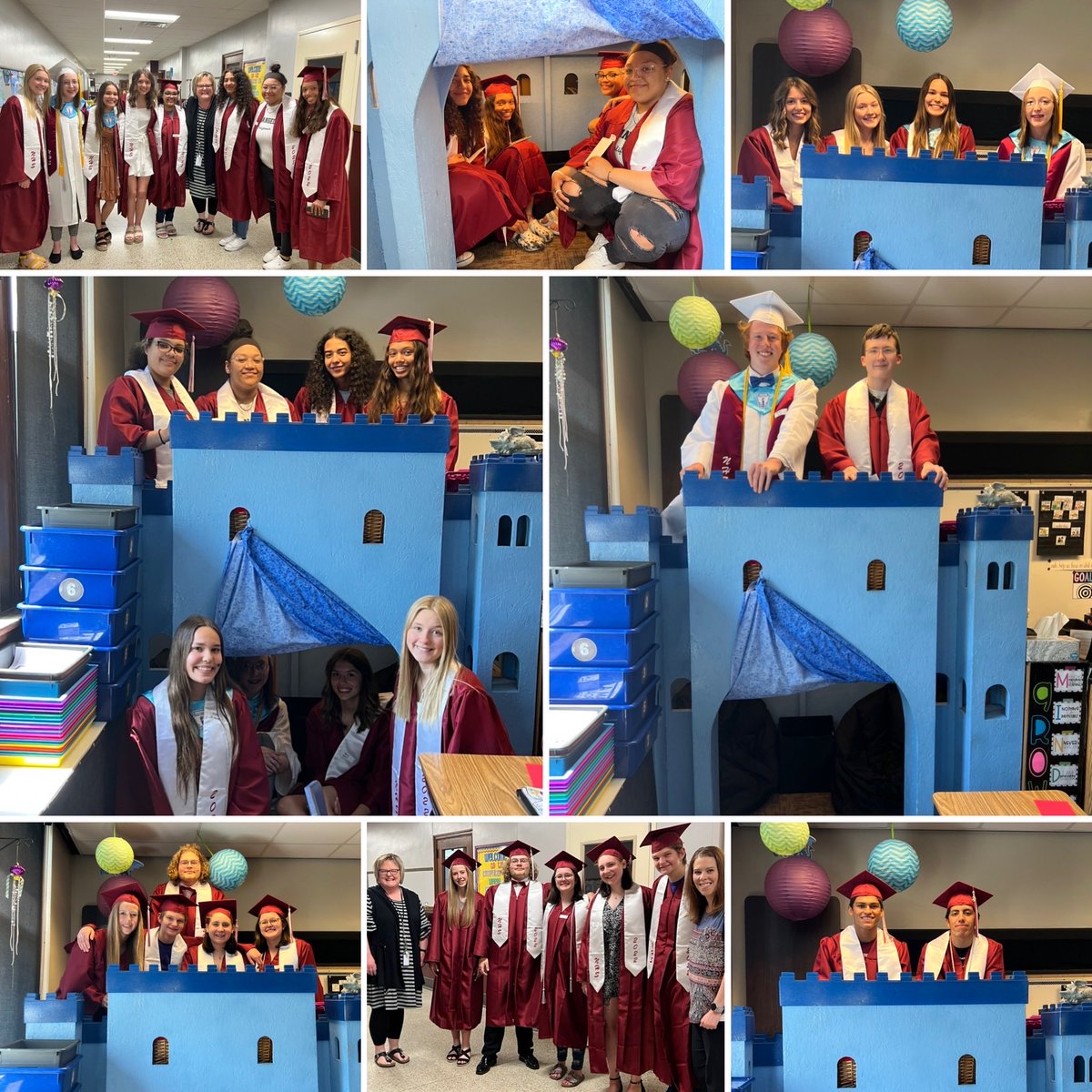MrsCoffinsClass's tweet photo. 2022 Graduates! Once a 3C Castle Kid, ALWAYS a 3C Castle Kid!! #npspanthers https://t.co/be62JnvcBH