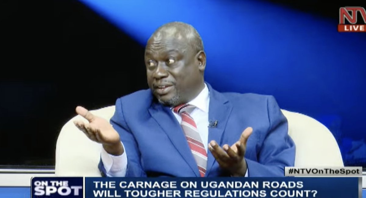 If you look at developed countries, they have a large number of cars but they have few road accidents. Why should nations like Uganda which has few cars have more deaths than these developed nations? - MP Alex Ruhunda. #NTVOnTheSpot