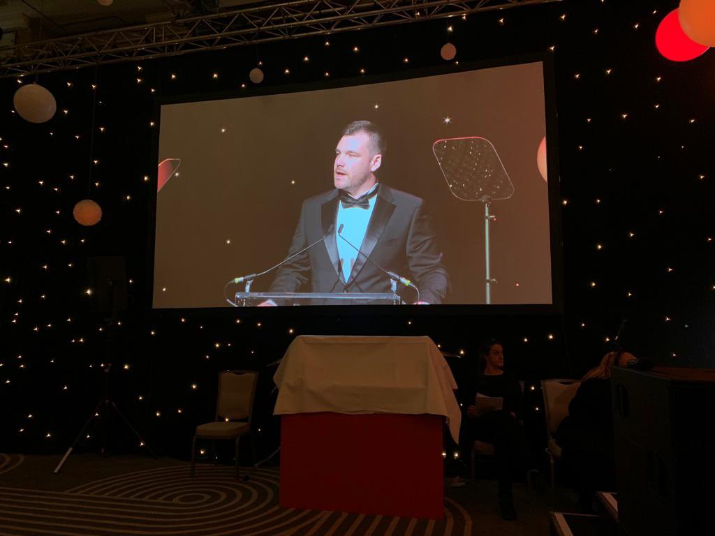 Well done to our very own Managing Director, Bruce, for getting laughs in the room tonight #TaxAwards2022