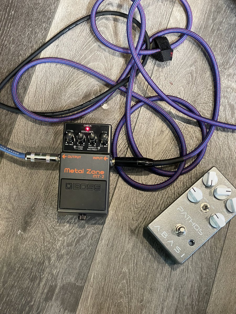 DistroKid's tweet photo. Still hard to beat the Metal Zone pedal, all these years later. https://t.co/LgUkFhL55S