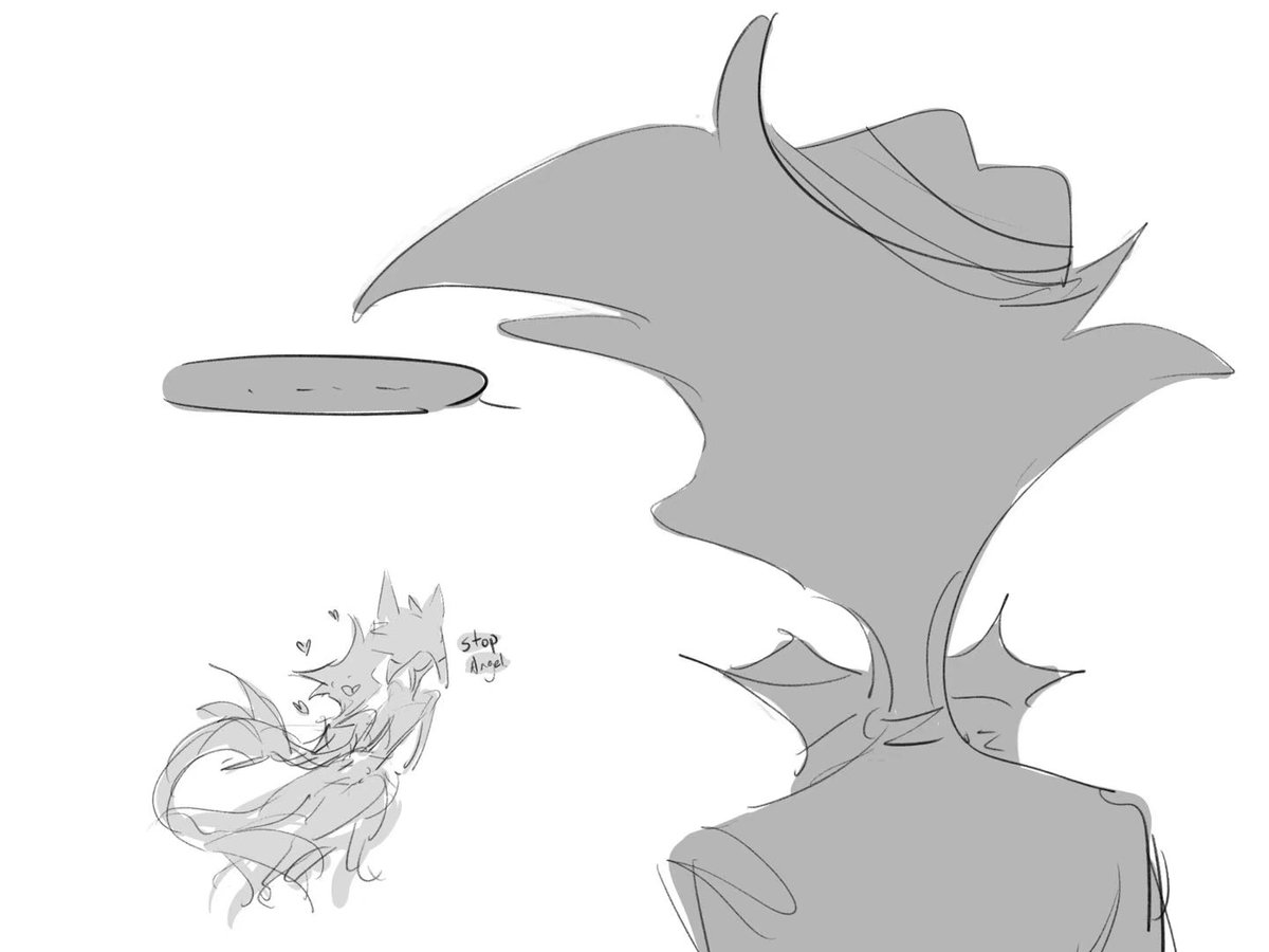 DUSTzm's tweet photo. 太喜欢这个人鱼的设定😇……擅自画了……
#radiodust #HazbinHotel #angeldust #Alastor https://t.co/O5MUDQTalD