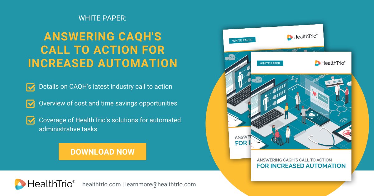 As costs for #manualtransactions increase and #electronictransactions decrease, it's important to respond to <a href="/CAQH/">CAQH</a>'s industry call to action for more #automation in the #healthinsurance industry.

Download our white paper to see how HealthTrio can help: bit.ly/3yCCkcX