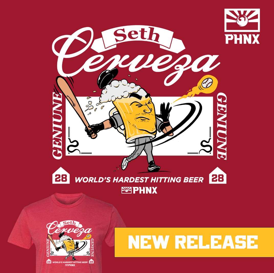 PHNX_Dbacks's tweet photo. Ballpark, Baseball, BEER!

Tip one back and enjoy watching the hardest hitting Beer in the majors!

SHOP: https://t.co/4JMi749jA0 https://t.co/o8nMx9gCCY