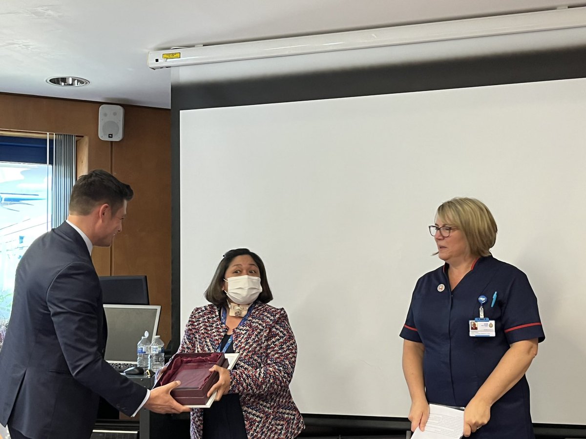 Congratulations Mary for winning the Isle of Wight NHS Trust award for Outstanding Contribution 👏 truly inspirational #BestOfNursing #TeamUEC <a href="/Samijalger/">Sami Alger Bum</a> <a href="/karenegrant1/">Karen Grant</a> <a href="/David_TurnerIOW/">David Turner</a> <a href="/IOWNHS/">Isle of Wight NHS Trust</a> <a href="/heyitskarencee/">Karen Caramat</a> <a href="/JulietPearce4/">Juliet Pearce</a> <a href="/TriggandCo/">Trigghomes</a>
