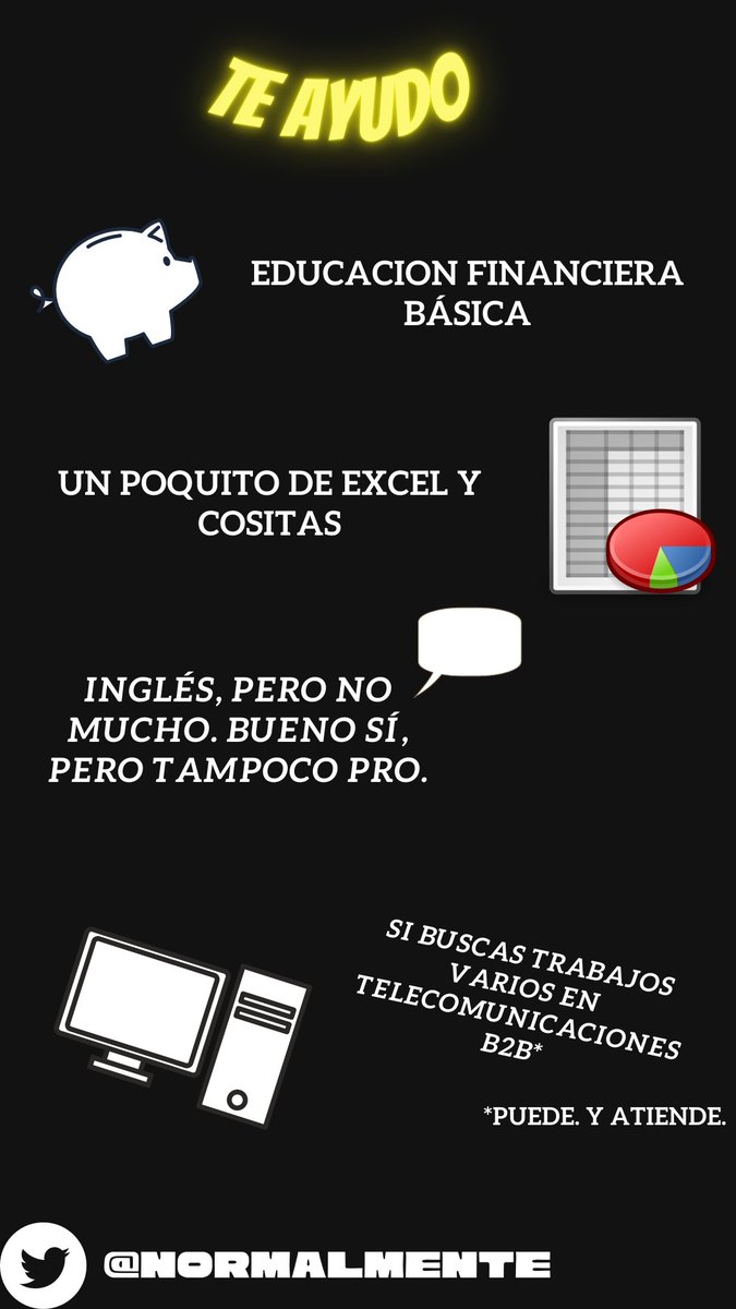 Normalmente's tweet photo. Vas a llegar hasta aquí y no vas a Seguirme ni mandarme un MD?

Aquí tienes ideas🙃 https://t.co/cfKyDrCNJo