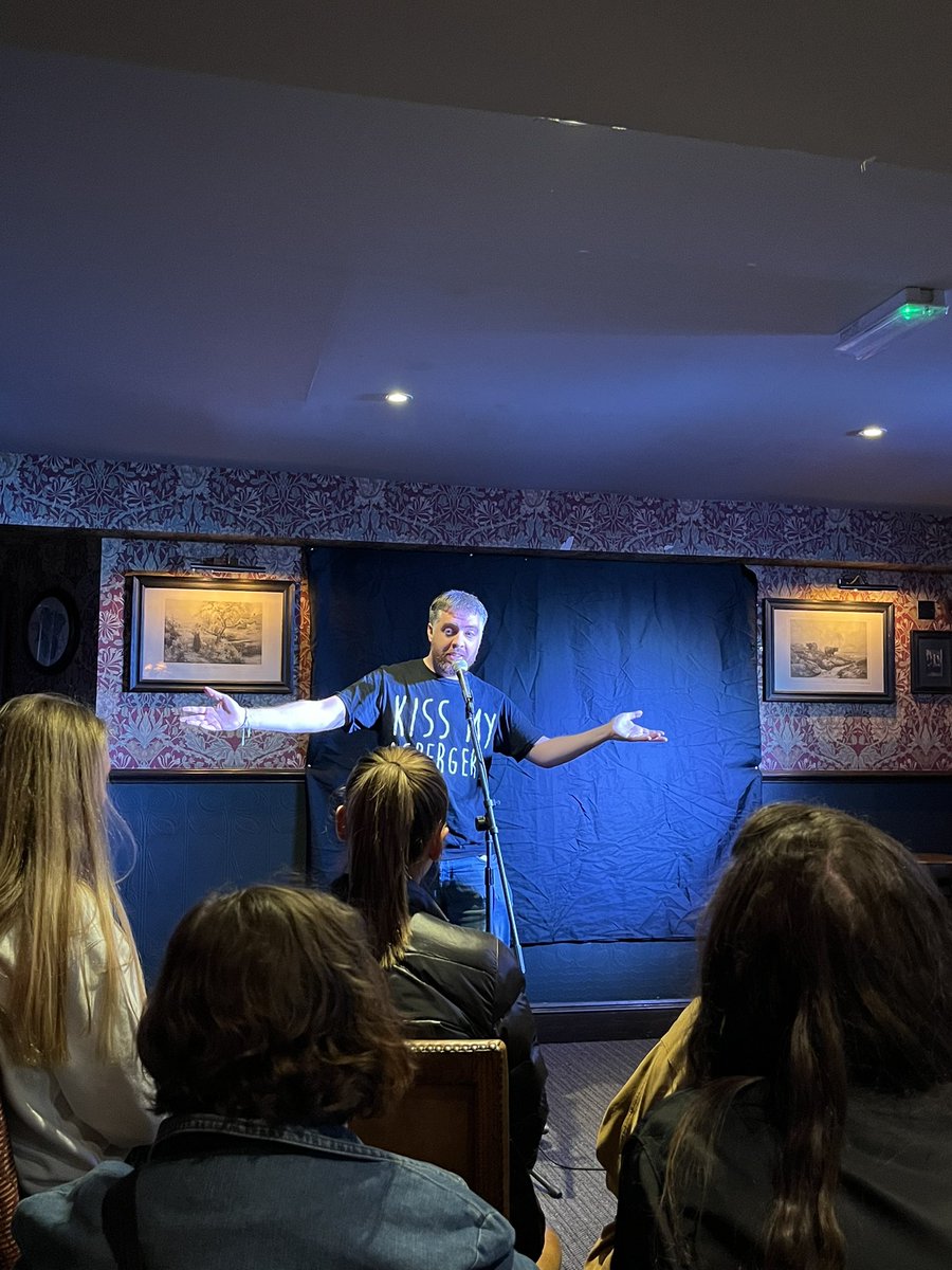 PaisleyJBoyd's tweet photo. First @brightonfringe show is done!! Thank you @mnicholascomic for having me on the show. @laughable9690 is a fantastic night and we had a great audience. https://t.co/61Fazs47kk