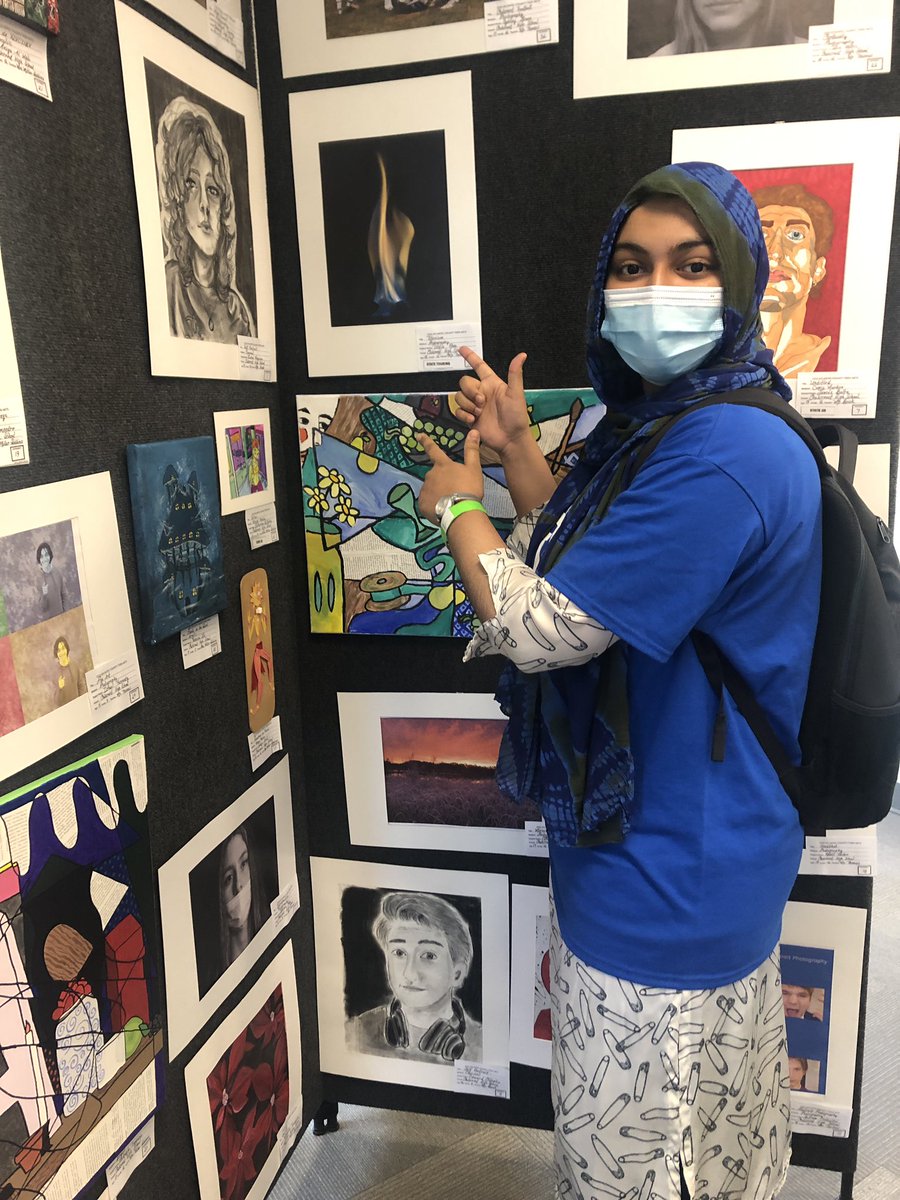 ohsdigitalvideo's tweet photo. Congrats to @Oakcrest_HS senior Tasfia Khan whose photograph “Titanium” was selected wednesday in Hammonton for the State Teen Arts show later this month. https://t.co/O4xCfutgOU