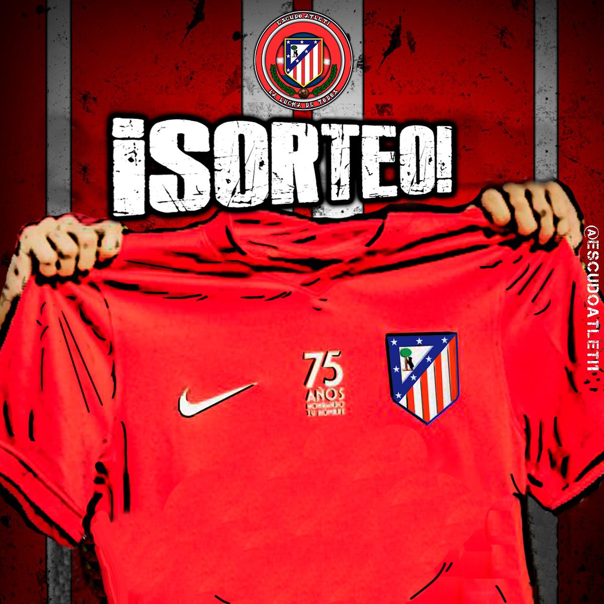 ***SORTEO***
A su vez y como detalle de final de temporada queremos realizar un SORTEO de una camiseta con nuestro Escudo entre todos los que den RT a este tweet.
#QueVuelvaNuestroEscudo 
#ElEscudoNoSeToca