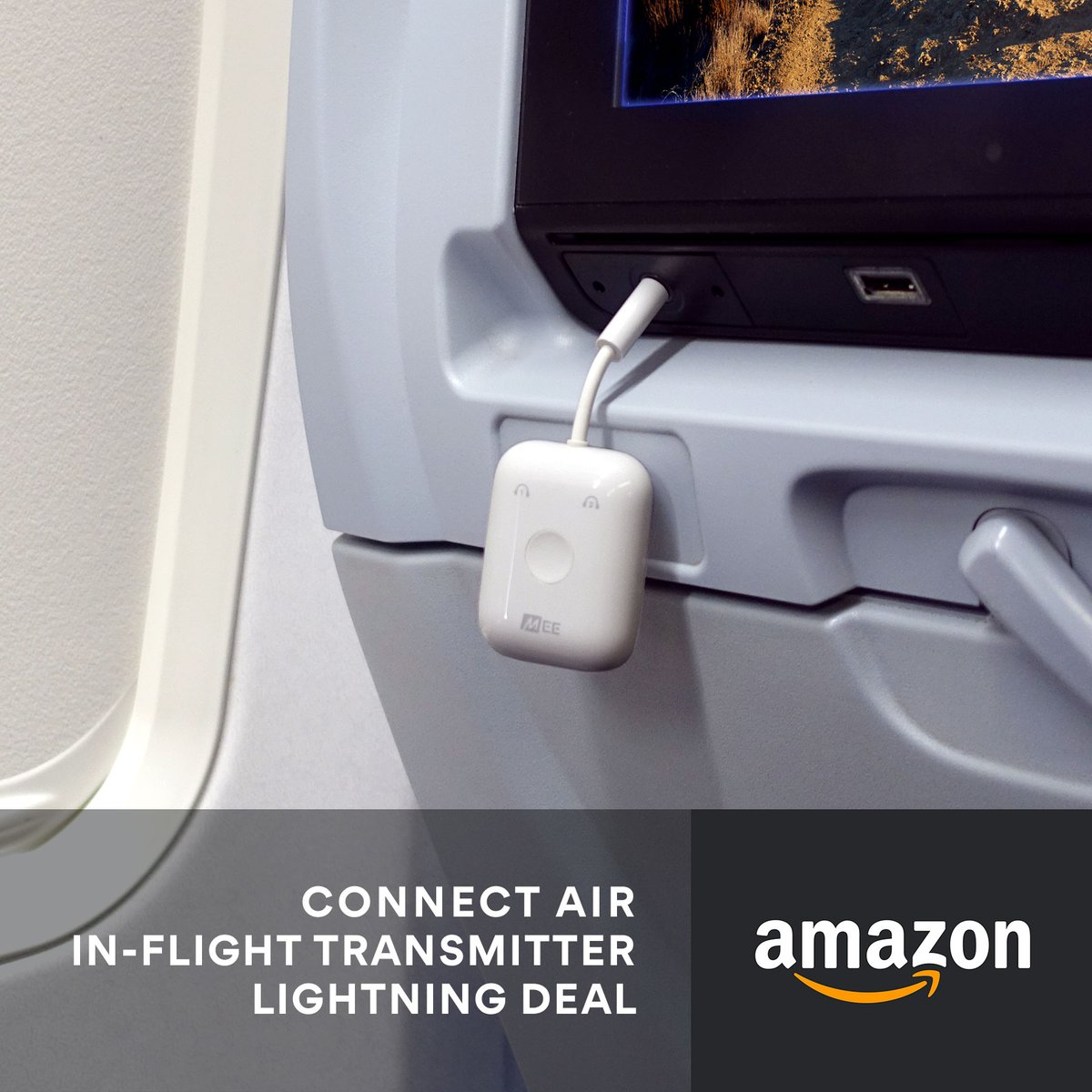 Today Only! Don’t miss the Connect Air Lightning Deal at Amazon

✨ Price: $37.49 ✨ 

Connect Air 3.5mm Bluetooth Transmitter for Airplanes, TVs, Gaming Consoles &amp; More
▶️ amazon.com/dp/B09HRGYCSS

Friday May 13, 2022 
4:30 AM – 4:30 PM PST

Limited Inventory. While supplies last