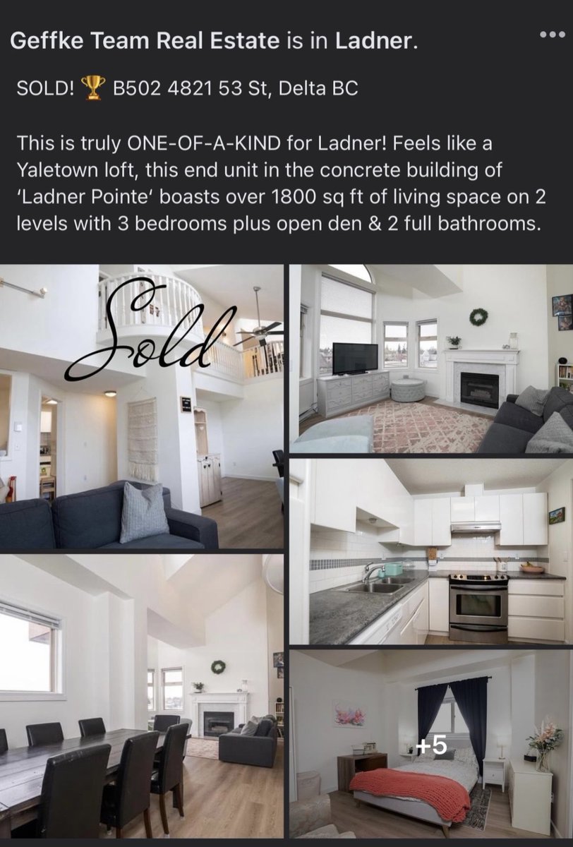 ListingsBC's tweet photo. SOLD! 🏆 B502 4821 53 St, Delta BC

#ladnerrealestate #ladnerrealtor #ladnerisawesome #ladnerbc #vancouverrealestate #vancouvercondos #condosvancouver #toprealtor #realestate #realestateagent #vancouverealtor https://t.co/Zrw72lsCIV