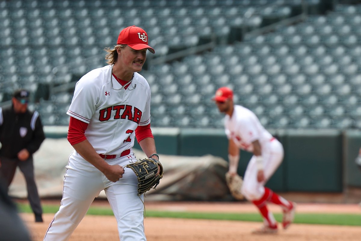 utahbaseball's tweet photo. Last 12 outings for our reliever from West Valley City...

⚾ @zacmccleve has allowed one run in 19.2 IP
⚾ Three saves vs. the top-20
⚾ 18 K's, including the side in order yesterday (all looking)

#UteNotes x #GoUtes https://t.co/vu1K1llNN4