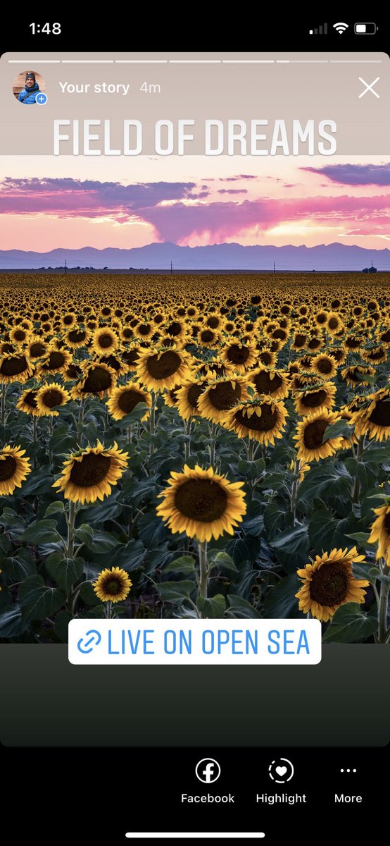 Field of Dreams-now live on Open Sea! 

tinyurl.com/2w27u7ht

#NFTCommunity #NFTCollection #nft