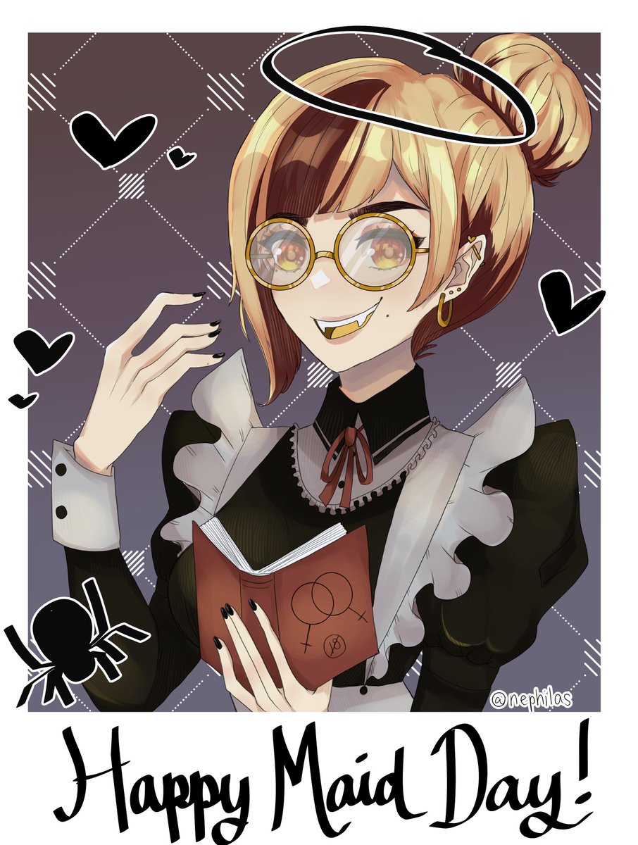 gekkomancer's tweet photo. 05.10.22

Happy Maid Day 💛🥰

------

#webillust #メイドの日2022 #VTuberEN https://t.co/Pt5S55gzEy