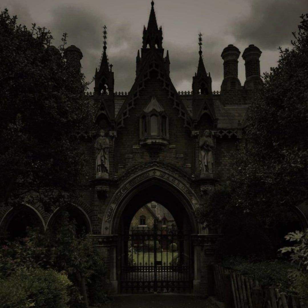 Goth aesthetic Dark замок