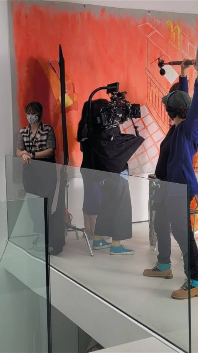 PanaluxWorld's tweet photo. Another look behind the scenes of E4's #HowToBeAPerson from gaffer Elena Armellini for episodes 3 & 5.
Director of Photography: Natalja Safronova
Gaffer: Elena Armellini
Electricians: Paige Fisher, Joel Breakwell, George Tsamis and Meg Sharp β‘οΈ https://t.co/YZsTwO6FGh