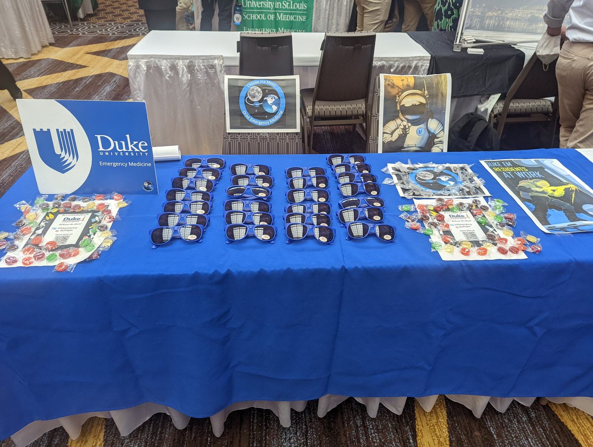 sreeja_natesan's tweet photo. #SAEM22 @SAEM_RAMS : come visit @dukeemergency and learn more. Be a Lifesaver & #ChooseTheMoon! https://t.co/DWeQbGRzh5