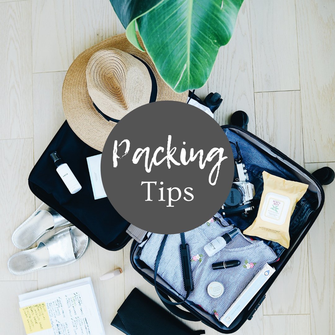 TheEPTeam's tweet photo. Planning to travel this summer? Here are a few packing tips so your suitcase doesn't weigh you down:

1. Roll clothes instead of folding them. Great space saver and prevents wrinkles.
2. Keep jewelry, medication and any valuables in your carry on bags.
https://t.co/2bHdZmHkK5... https://t.co/AwyknXxMVM