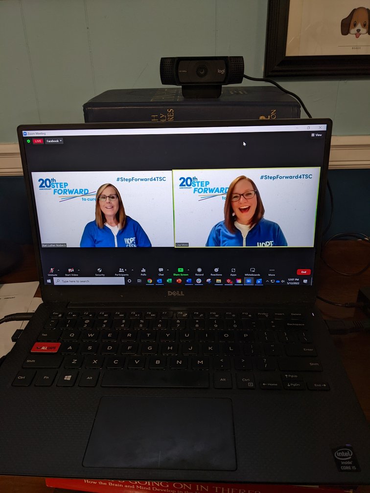 tscalliance's tweet photo. Here's a behind-the-scenes glimpse into how our daily #StepForward4TSC Lunch &amp; Learns come together! 

You can re-watch any of our previous Lunch and Learns on Facebook (https://t.co/mB50Kjte8U) or YouTube (https://t.co/C0tnAKgY0y). https://t.co/Yps0DE9LhL