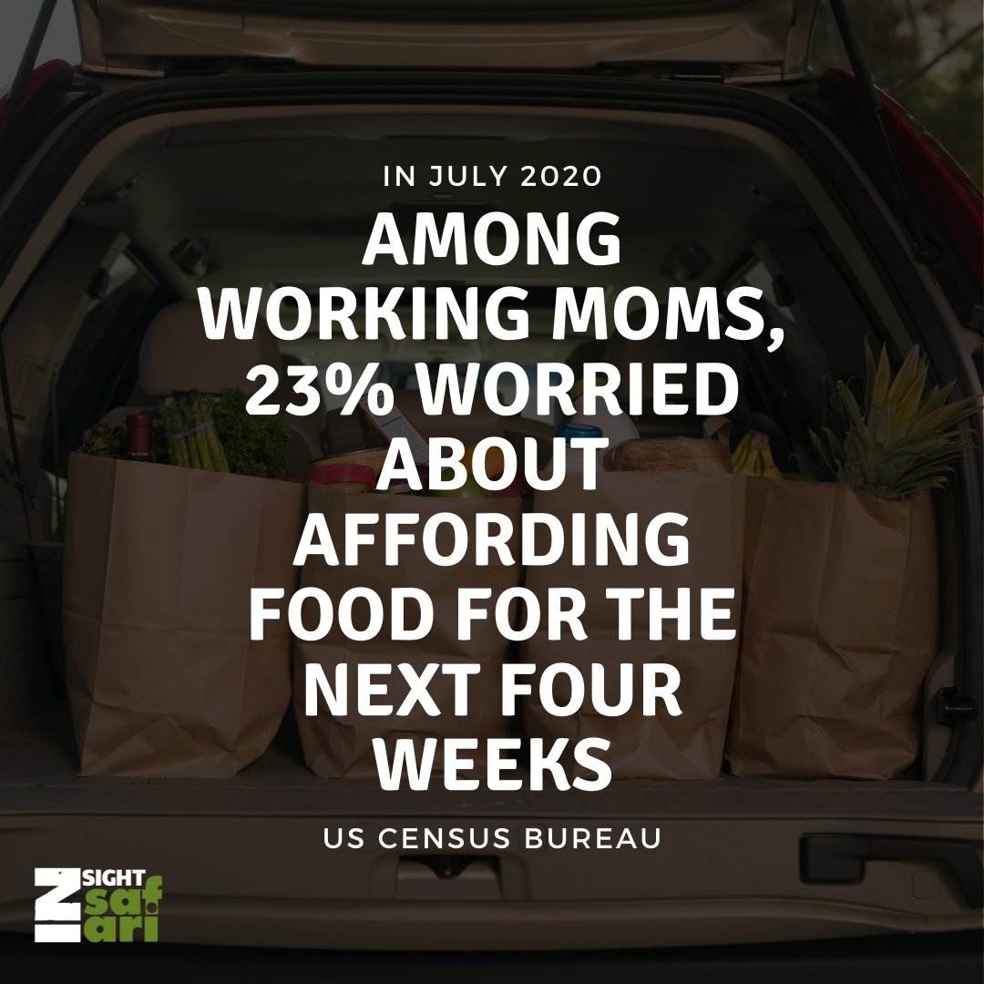 Sobering fact about food insecurity during the pandemic. #millennialparents #foodinsecurity #theloadtheycarry