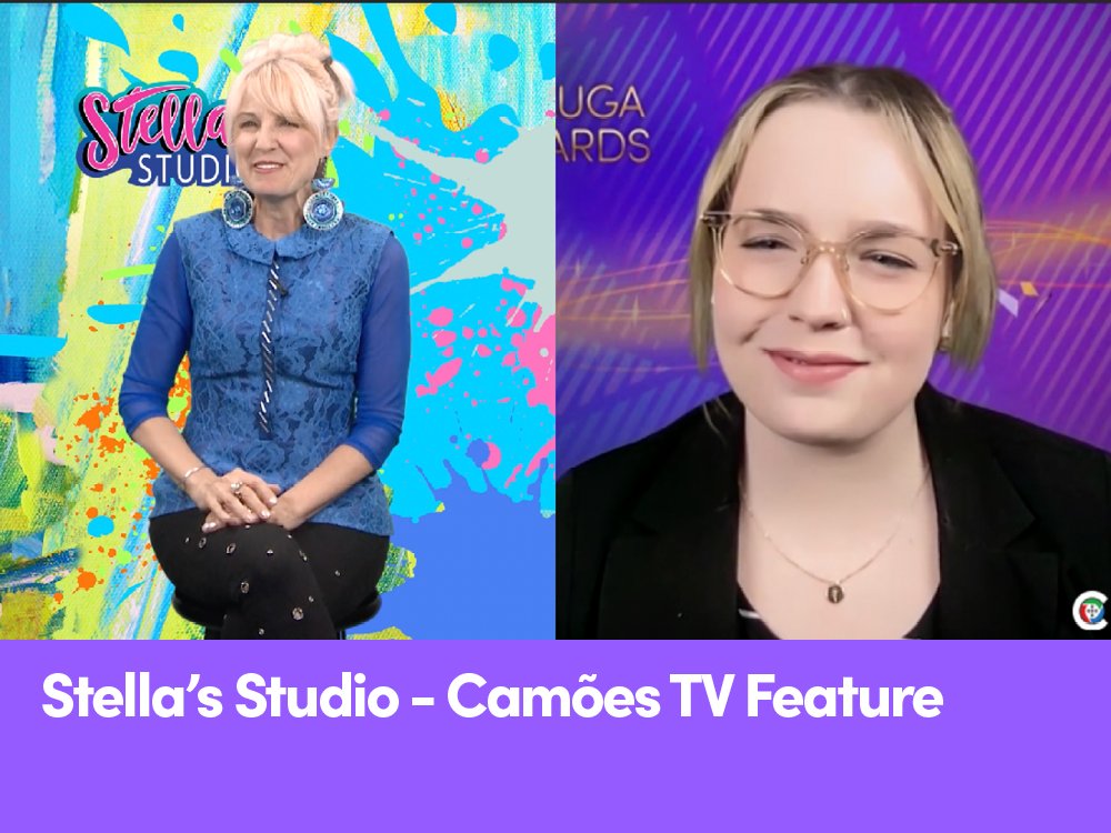 MissArtsCouncil's tweet photo. Thank you to @StellaJurgen for interviewing Sherri Murray, MAC's Communications Producer on Stella's Studio on @CamoesTV to chat about the MARTYS! Also featured, @MindlessDoodle. Watch: https://t.co/GNi6hT2qR4

Get your tickets to the MARTYS: https://t.co/K7H5c2kcv5
#MARTYS2022 https://t.co/urKOPF2Syk