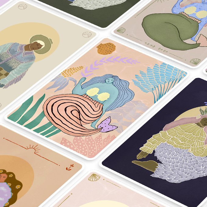 🧜‍♀️  Girl Code Club x WOA giveaway 🧜‍♀️  

We have partnered up with the amazing World of Alidia to give away 10 presale spots! I mean - look at this art.

✨  Like + RT
✨  Follow <a href="/GirlCodeClubNFT/">Girl Code Club | MINTING NOW</a> &amp; <a href="/WorldofAlidia/">World of Alidia</a>
✨  Tag a friend for extra luck