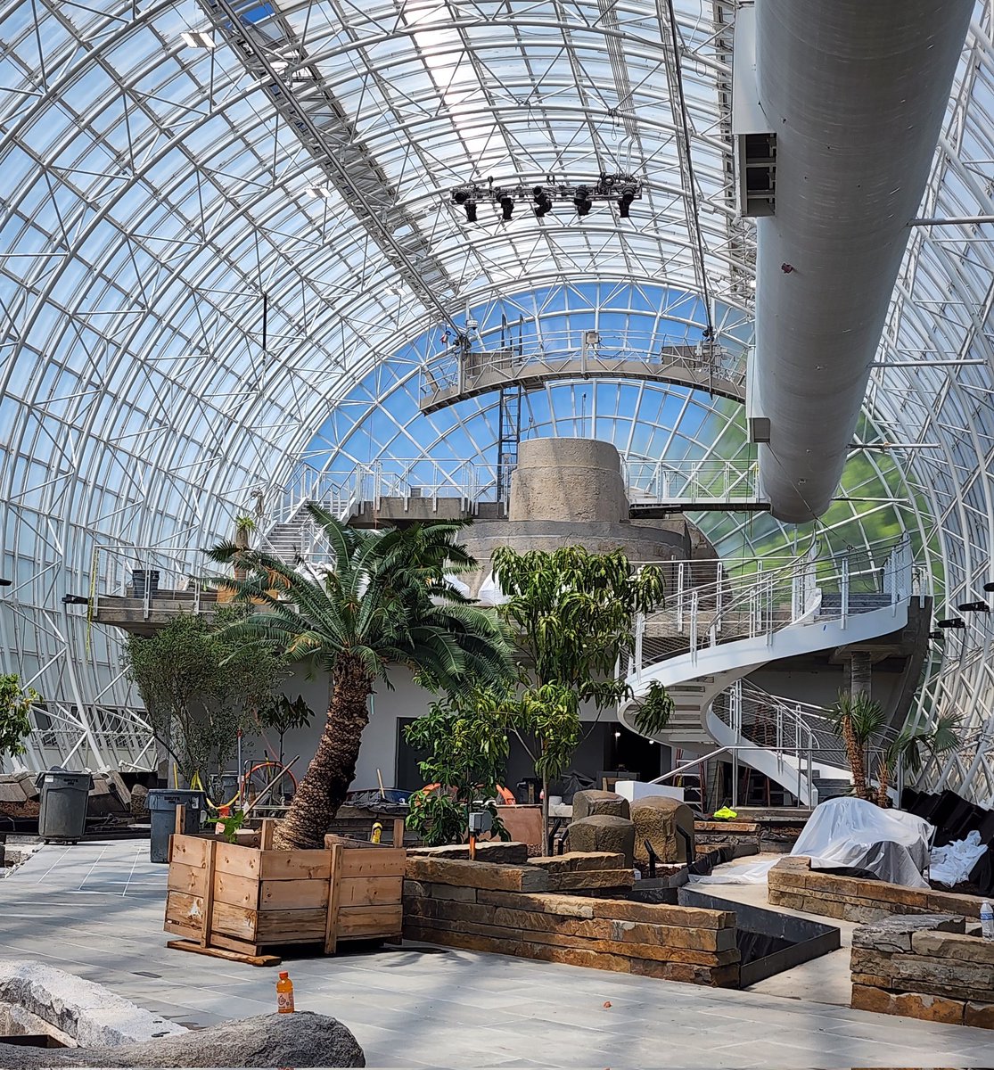 myriadgardens's tweet photo. 🌴 Some ole' friends are moving BACK into the Crystal Bridge Conservatory. Welcome home! More coming back soon.
"A Conservatory Reimagined"
#botanicalgardens #crystalbridge #oklahoma #oklahomacity #seeokc https://t.co/CnY7FVLWaz