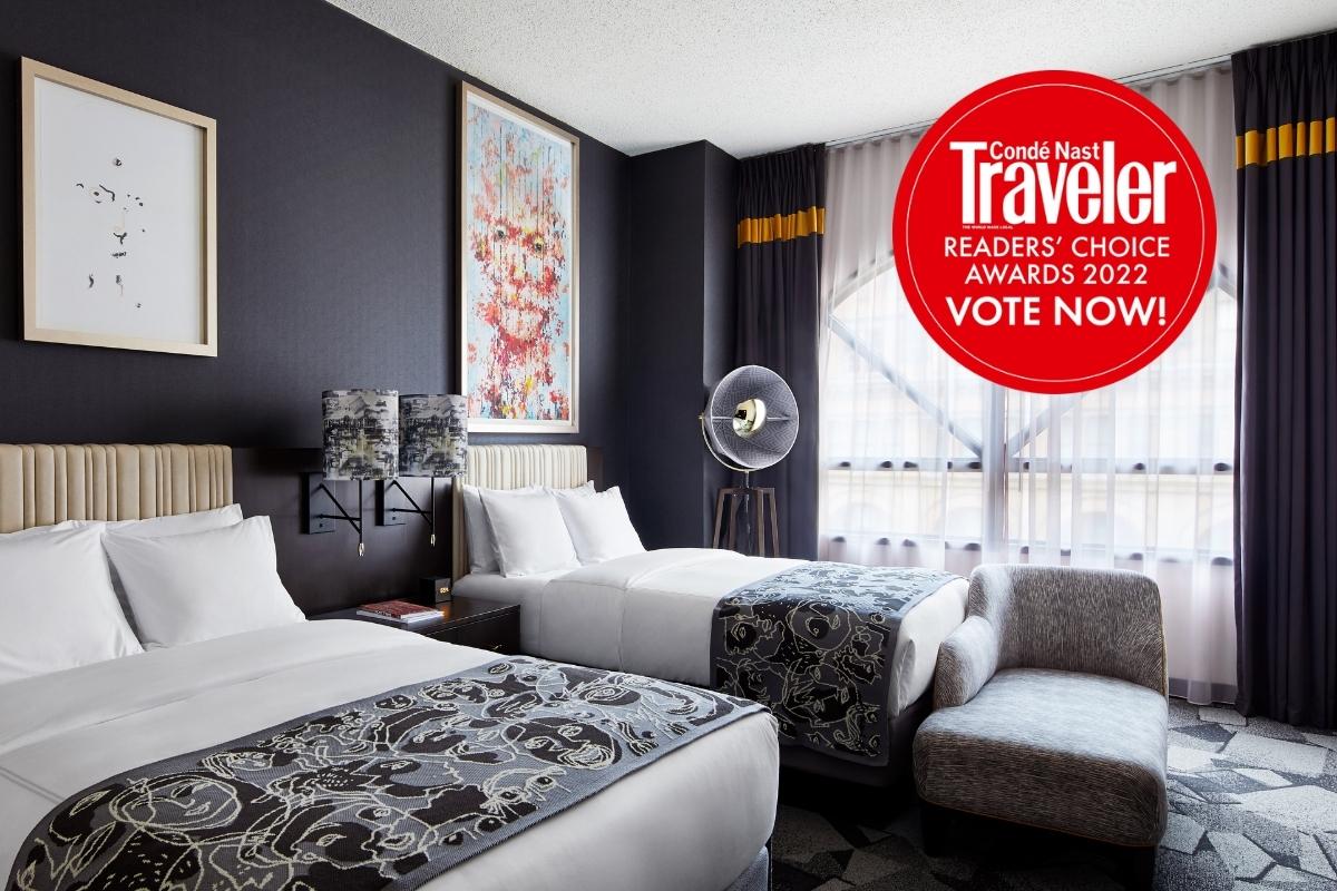 Support Saint Kate – The Arts Hotel and cast your vote in the Condé Nast Traveler 2022 Readers’ Choice Awards! Each vote is entered for a chance to win a sailing trip for 2 from Stockholm to Bergen with Viking Cruises, compliments of Condé Nast Traveler! cntraveler.com/rca/vote