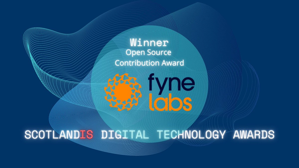 scotlandis's tweet photo. And the winner is @FyneLabs!
For their cross-platform toolkit and their strong ethos of support - congratulations!
#DigitalTech22 @openuk_uk https://t.co/KdSpeA3pAU