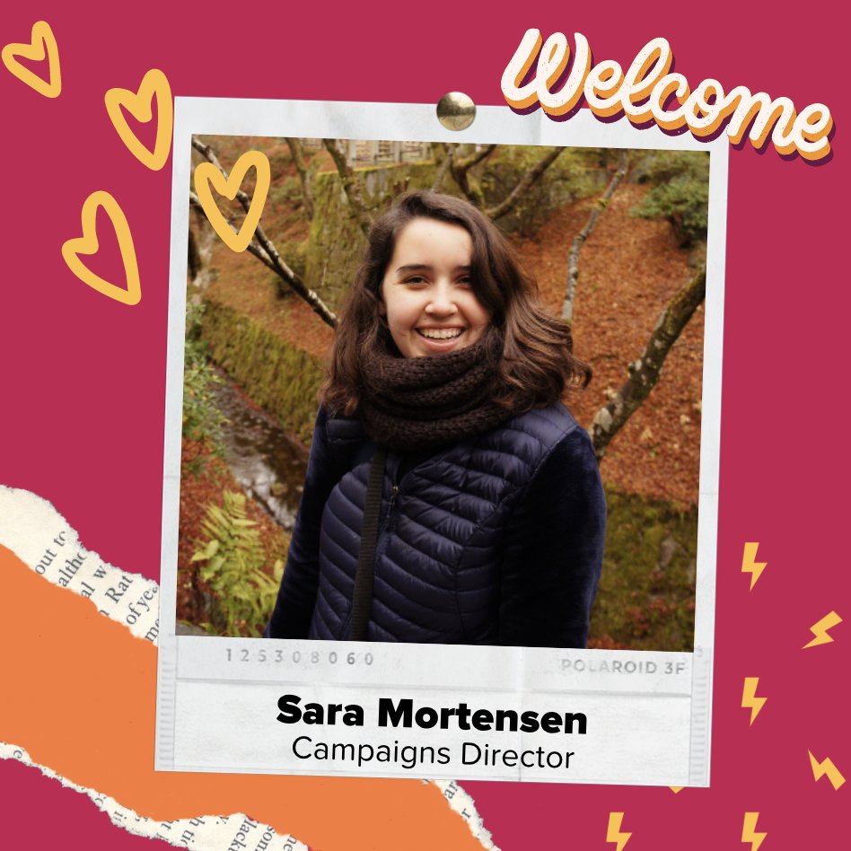 FandomForward's tweet photo. Friends, today's an exciting day! Weโre thrilled to introduce you to our new Campaigns Director: Sara Mortensen! @saramortz has been a volunteer with us for years, helping to shape some of your favorite campaigns like #AccioBooks and #WithoutHermione. https://t.co/NYbu6yksAL