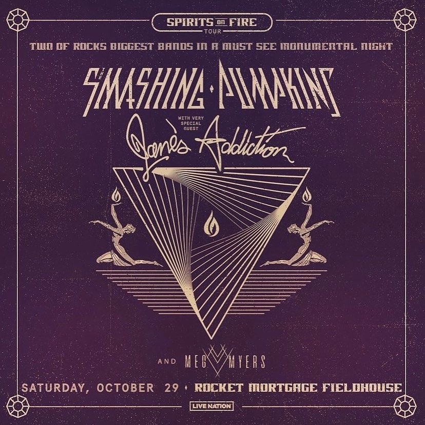 megmyers's tweet photo. Wowzers opening for @SmashingPumpkin + @janesaddiction 10/22 + 10/29 go to https://t.co/29l4ajjFoa for tickets! https://t.co/gS2XPI71D9
