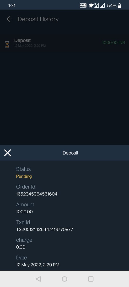 SHaqueuddin's tweet photo. @suncryptoin Deposit pending https://t.co/MmdhTbkhZr