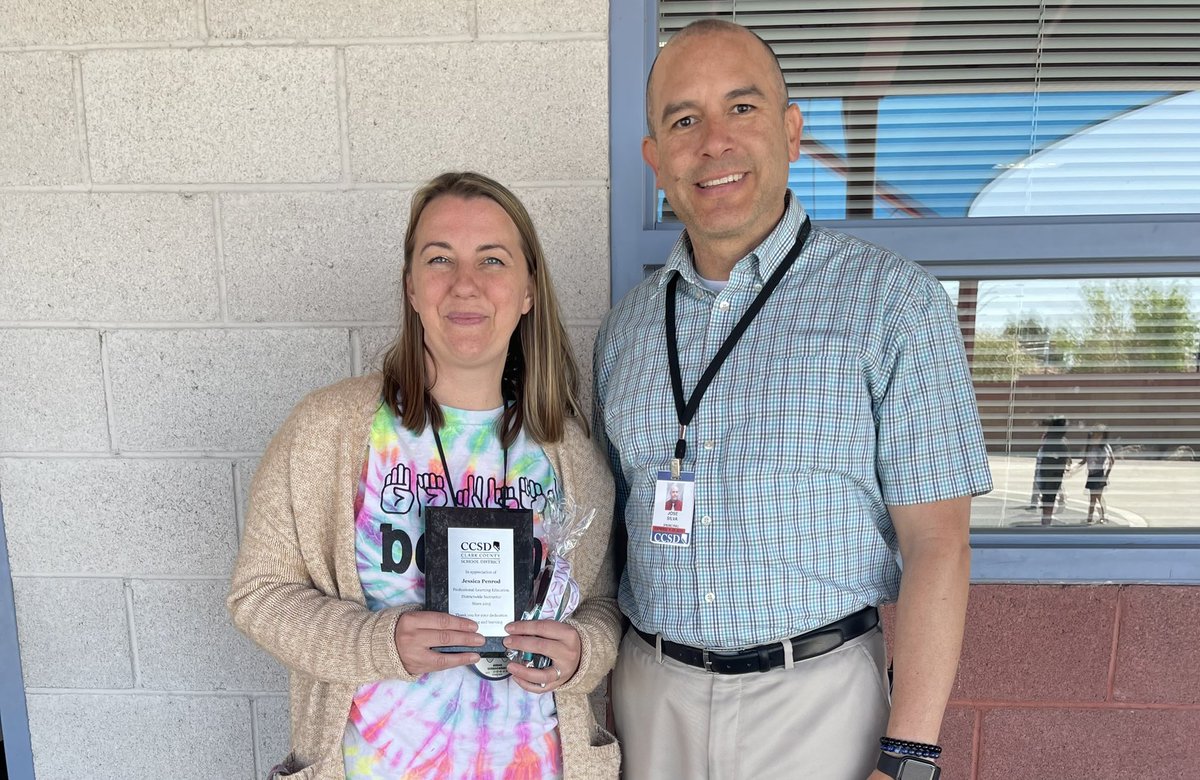CCSD_PLE's tweet photo. So thankful to our PLE instructors from @BookerBobcats @Guinn_Academy @kdgrondahl #vegasverdes @WHS_WarriorWay Celebrating their dedication to @ClarkCountySch teachers and students with their supportive administrators this morning. 🙌👏🤩 https://t.co/OcsvG5jMMD