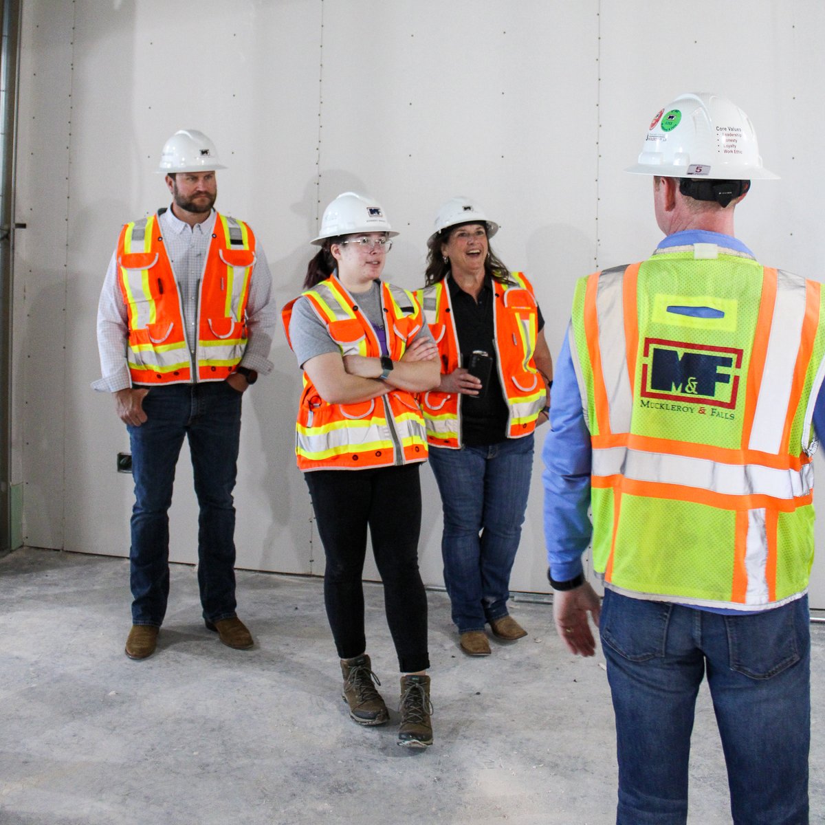 MuckleroyFalls's tweet photo. Safety Week is every week at M&amp;F! 👷🏼 Thank you to the project team out at The 701 for hosting the final Safety Week Toolbox Talk and keeping safety at the forefront of all we do. 
#MandFWay #SafetyWeek https://t.co/4GvD9WQwXX