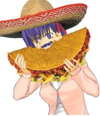 Anime Women are BAD at eating tacos 🌮 

From now on all anime female are banned from eating in store 🤢