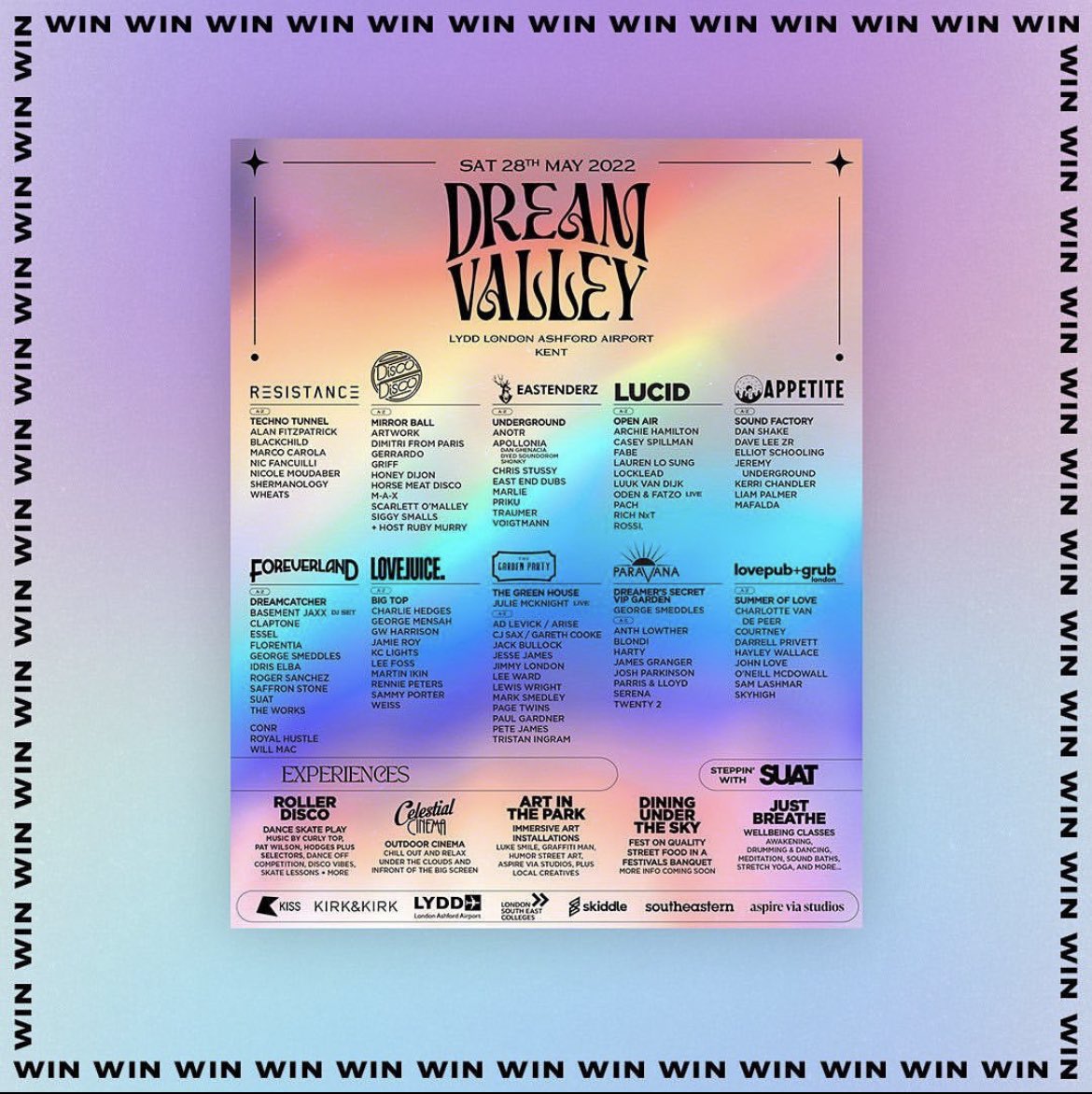 Dreamvalleyuk's tweet photo. With this dreamy line up &amp; @Missguided 🌈💖 https://t.co/CU6aRrGkh0
