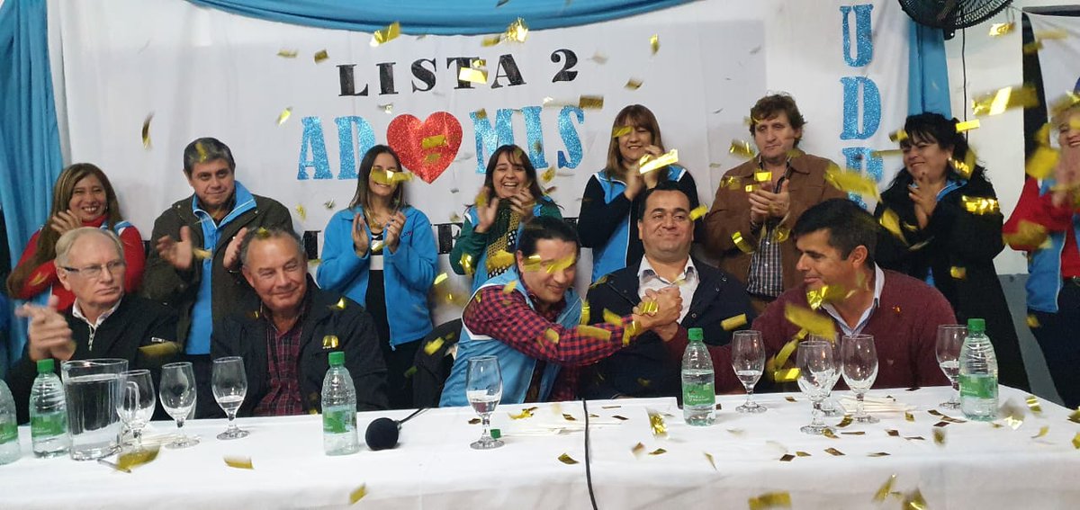 udpm_misiones's tweet photo. AD❤️MIS presentó su lista de candidatos en Gral Manuel Belgrano

Con un imponente marco de simpatizantes y seguidores de la Agrupación AD❤️MIS, se realizó la presentación de los candidatos a delegados departamentales y Comisión Directiva. @grillo141 candidato! https://t.co/CbFhiim9m1