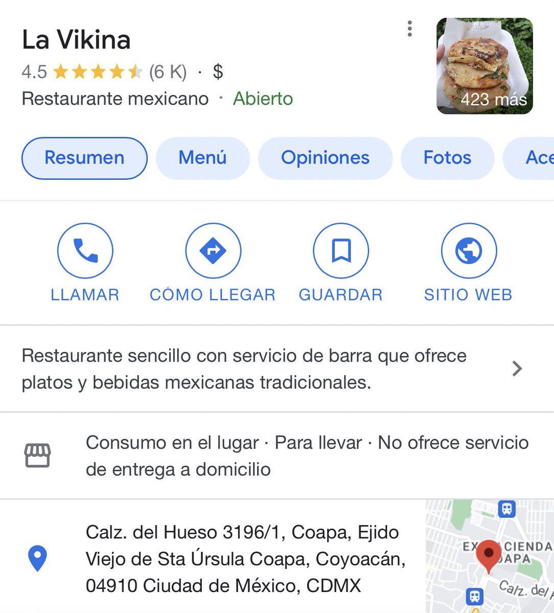 polorojas1's tweet photo. @__GordoG Las mejores gorditas de la CDMX https://t.co/BSV9p5eZt9