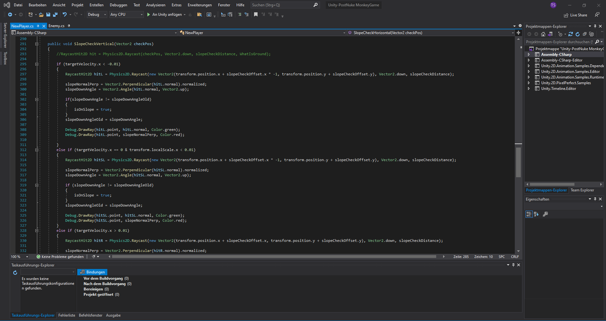 OutlawmonkeyG's tweet photo. Working on some code for the slopes! Very tricky!
#Unity #madewithunity #indiegames #indiegamestudio #indiegames_pc_windows #indiegamesdev #indiegamesdeveloper #indiegameslover #supportindiegames #indiegamesdaily #bestindiegames #indiegameslab #steamindiegames #indiegamesdesign https://t.co/cuffCBUzxP