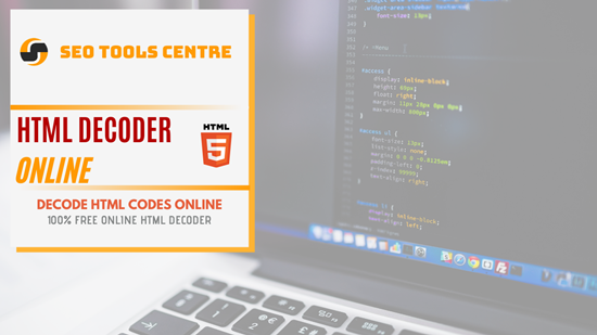 SEOToolsCentre's tweet photo. SEO Tools Centre Team Just released the HTML Decoder tool to decode HTML files online. To use an HTML decoder just upload your HTML file or copy and paste HTML coding to the HTML decoder toolbox and decode your HTML files online for free.
https://t.co/4Ky7rJSp8L https://t.co/N8GGSMqMEF