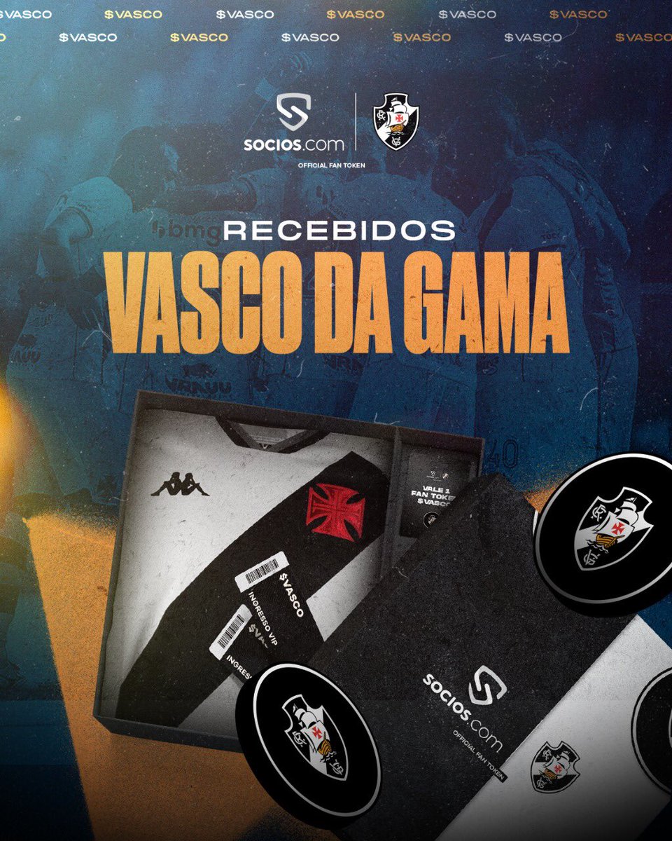 SociosBrasil's tweet photo. 💢 RECEBA um kit do @VascodaGama 💢

Concorra a um pack com: camisa autografada + 2 ingressos VIP + 1 Fan Token do $VASCO.

✅Siga @SociosBrasil
✅RT 
✅Comente #AvisaPraGeral

Os vencedores dos 3 kits serão anunciados no dia 19/05.

⚡ $CHZ https://t.co/b6UkSDE0aX