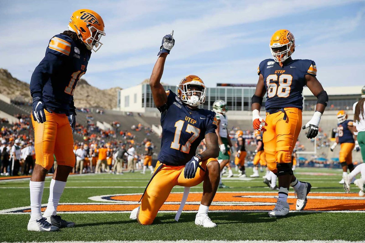 After a great conversation with Coach Peveto, I am blessed to say I have been offered a FULL RIDE from The University of Texas El Paso!!