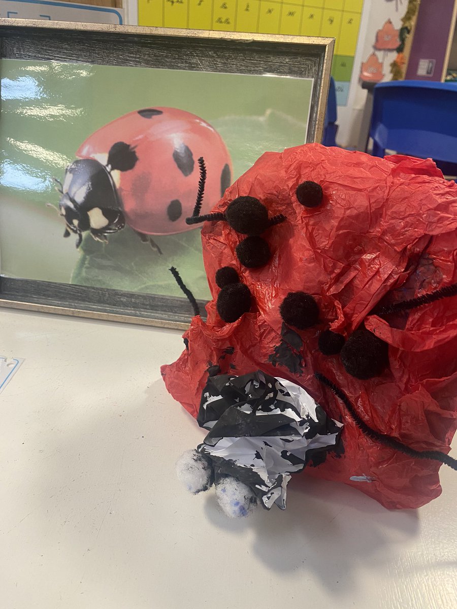misssmythe_HT's tweet photo. One little girl had a vision and knew exactly what she wanted to create 🐞. Our ‘photo of the week’ inspired this amazing piece of artwork ✨✨ #EYFS #EarlyYears #EY #EAD #ExpertLearner https://t.co/65ou9C5XUW