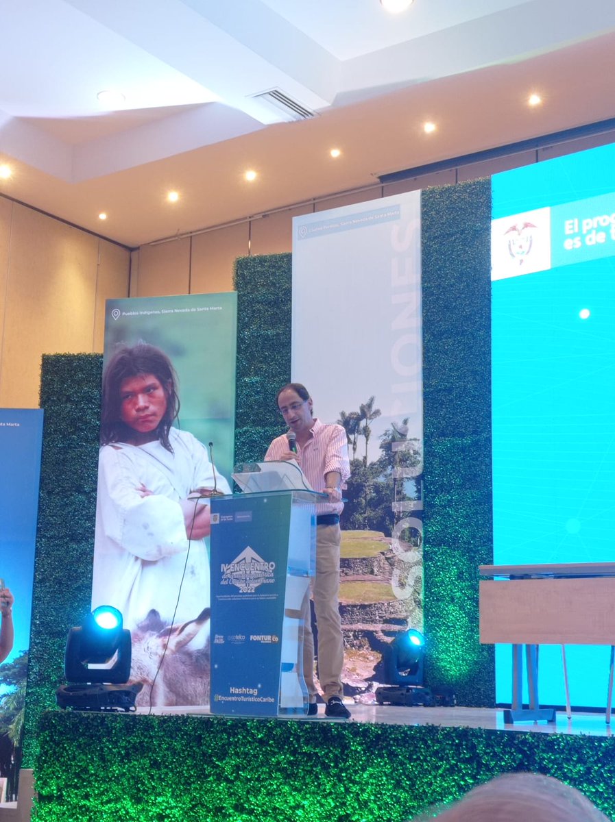 Asobares's tweet photo. Presentes @adrianaplatasan Presidenta y @Neresan82 Dir Proyectos en Santa Marta acompañando inauguración IV Encuentro Tur. del Caribe Colombiano con @Cotelcolombia @HotelesenSmr. Ponencia de apertura a cargo del Dr. @jrestrp @MinHacienda. Todos los éxitos en este evento! https://t.co/ctd8DQCusI