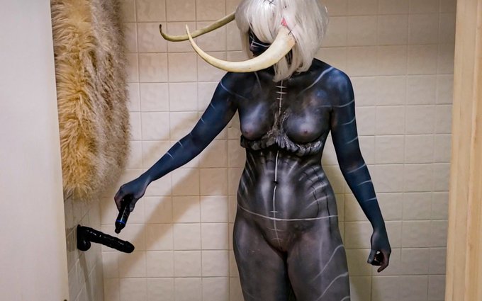 Tomorrow on My Pet Monster Girl. Ethot demon fucks herself. https://t.co/EVhg7RubhE<a href="/tag/monstergirls"class="tags"><span>#monstergirls</span></a><a href="/tag/bodypaint"class="tags"><span>#bodypaint</span></a>