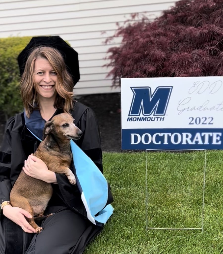 DrJesLDTC's tweet photo. It feels surreal 💙Forever grateful to @MUschoolofEduca💙I started as a student 10 years ago. TSD, LDT-C, Supervisor Cert &amp; now Ed.D💙Dr. Jessica Kate Oleszkiewicz @DrMulvaney I literally couldn’t have done it without you. Thank you always https://t.co/b0sCMbla0b