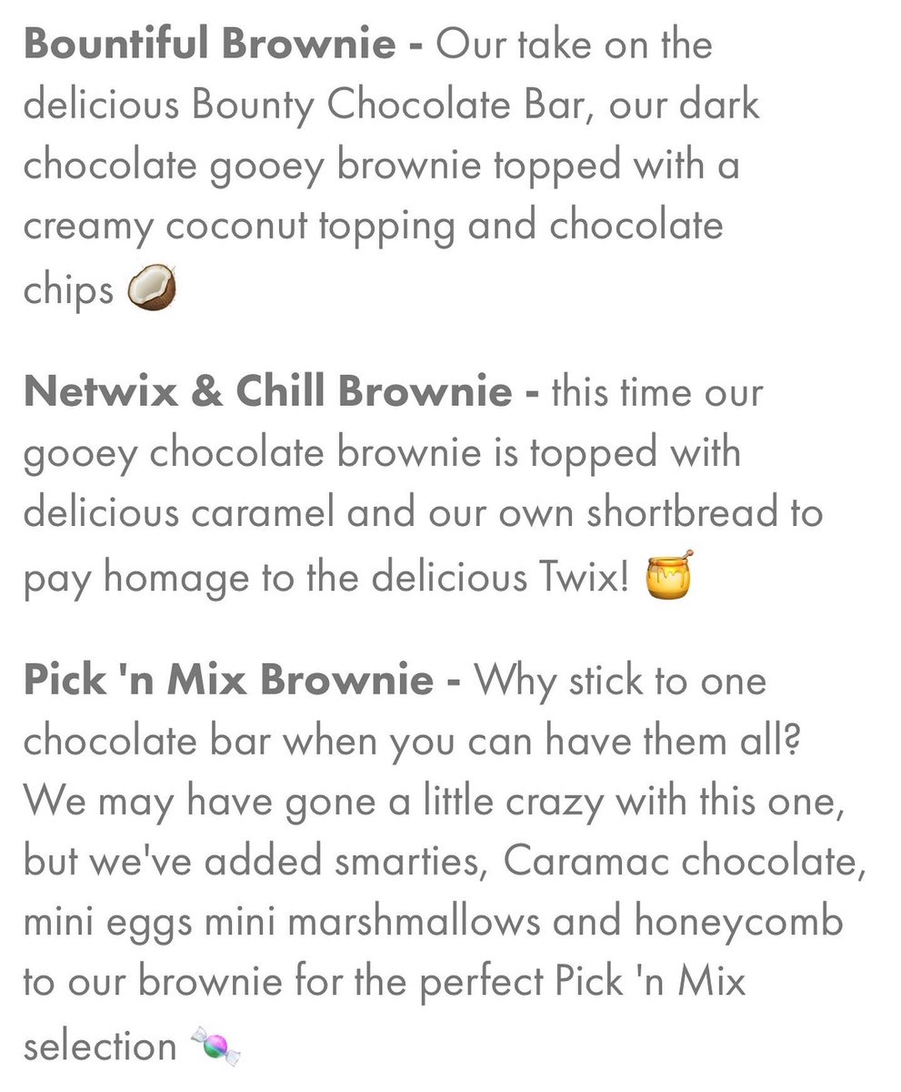 This weekend I’ll be bringing some of our delicious <a href="/Alana_Spencer_/">RidiculouslyRichbyAlana</a> monthly specials to Alnwick Market on Saturday, and Tynemouth Market on Sunday.  I can confirm they taste as good as they look!