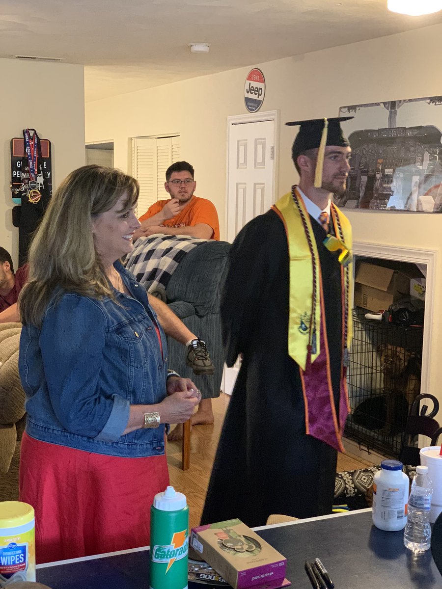 oldpik's tweet photo. 9 months ago today- my boy died twice and was fighting for his life. Today, he graduates from @virginia_tech - proud is an understatement. Grateful is an understatement. Great job @akpickett33 - keep preserving, follow your path. #HokieGrad https://t.co/QIf0Jf9qIh