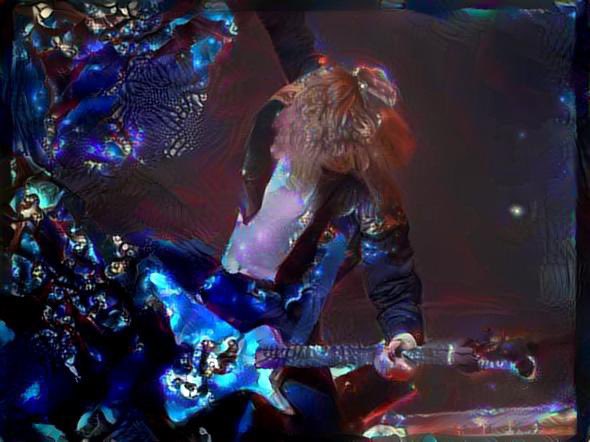 RockAbstract's tweet photo. #RockStarPose101 #RickSavage#DefLeppard edit by me. Screen grab from “Armageddon It” video #GraphicDesign #abstractart #art #ArtistOnTwitter @DefLeppardRB https://t.co/dEdo7AnoZZ