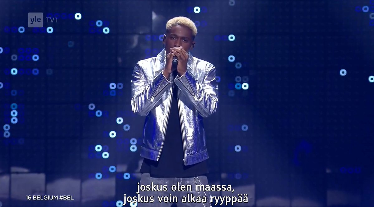 nastynapalm's tweet photo. no se on kuule just niin #euroviisut #bel https://t.co/dGHdZuCDXx